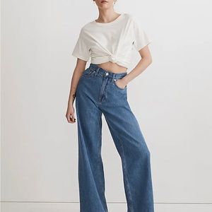 Madewell Superwide Leg Jeans NWT Size 29